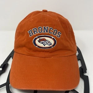 Vtg NFL Pro Line Logo Athletic Denver Broncos Orange Embroidered Ball Cap Hat - Picture 1 of 6