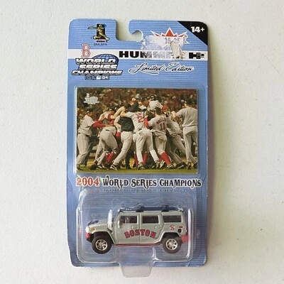 new 2005 Fleer Boston Red Sox 2004 World Series Champions Hummer H2 Gray Diecast - Image 1 of 2