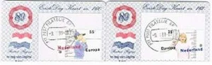 Nederland Eerstedagkaart 1989 EDK 160-161 - Europa / Cept / Kinderspelen - Bild 1 von 1