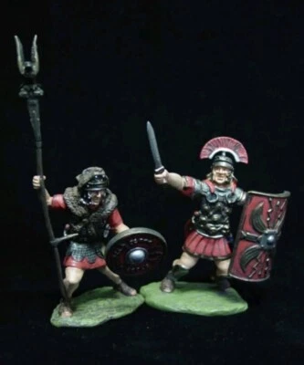 CONTE ESPARTACO # 37101 - LEGIONARIOS ROMANOS CENTURIÓN Y ACUÍFERO (2 FIGURAS) Foto 1 de 4