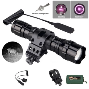 Zoom IR LED 850nm illuminator Flashlight Infrared Night Vision Light Hunting - Picture 1 of 7