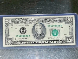 Billete De $20 Dólares Para Colección Año 1995 $70 En Perfectas Condiciones - Bild 1 von 5