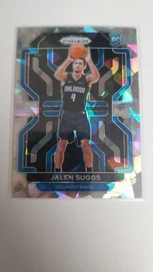 2021-22 Panini Prizm Jalen Suggs Cracked Ice Prizm RC Rookie #314 - Bild 1 von 2