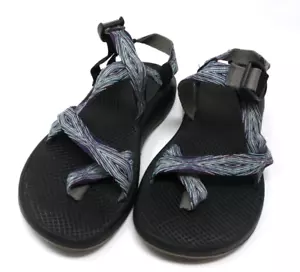 Chaco Women's Z2 Classic/Boost Strappy Black Purple Adjustable Sport Sandal W 10 - Picture 1 of 7