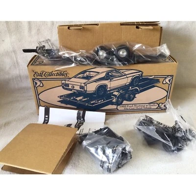 Mac Tools/Ford BOSS 302 Mustang W/Trailer & Tire Carrier DieCast Coin Bank MIB - Image 1 of 4