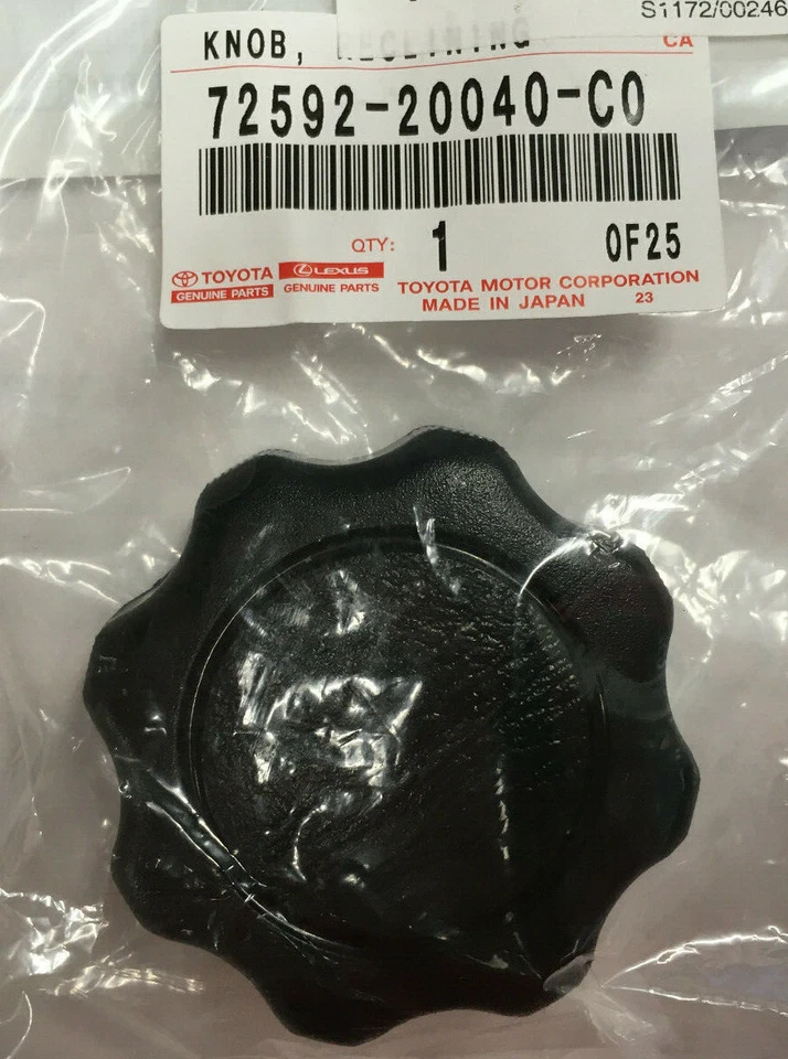 OEM TOYOTA DRIVER SEAT RECLINING ADJUSTER FITS MULTIPLE(LIST IN DESCRIPTION) - Image 1 of 1