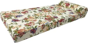 Silla Cama Big Roses Plegable Espuma Camas, Colchón Portátil 6 x 36 x 70 - Imagen 1 de 4