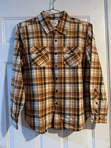 Camisa de franela KATIN FRED para hombre vintage blanca talla M nueva con etiquetas - Imagen 1 de 6