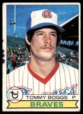 1979 Topps Tommy Boggs Atlanta Braves #384