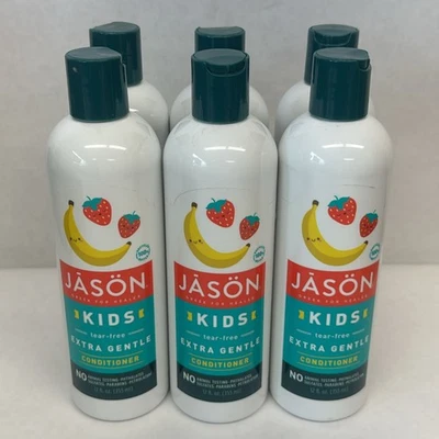 Jason Kids Champú Extra Suave Fresa Plátano 17.5 OZ Paquete de 6 Foto 1 de 3