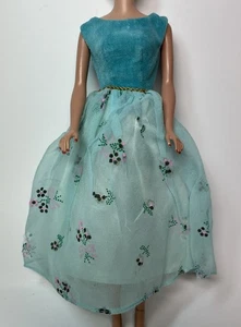 TLC AS IS Vintage Mattel Barbie Doll Let's Have A Ball #1879 Gown Dress Only - Picture 1 of 8