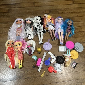 LOL Surprise OMG Lot MGA Small Size Dolls - Picture 1 of 8