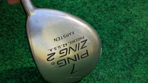 Ping Zing 2 Metal Fairway Wood 7 Wood Right Handed Vintage Ping Grip Read - Picture 1 of 9