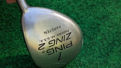 Ping Zing 2 Metal Fairway Wood 7 Wood Right Handed Vintage Ping Grip Read - Image 1 of 4