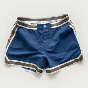 Pantalones cortos de baño Che Baller para hombre medianos - Pantalones cortos bailarines nuevos sin etiquetas de talla - Imagen 1 de 9