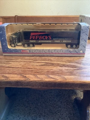 Brand New Vintage Liberty Classics Pep Boys 1/64 Die Cast Semi- Tractor Trailer - Image 1 of 4