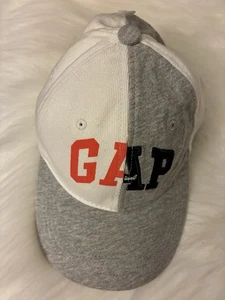 GAP Baseball Hat Grey and White Strap back Cap Adult One Size - Picture 1 of 12