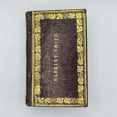 1836 MINIATURE Methodist Hymnal Wesley Hymns, Gold Embossed Leather - Image 1 of 4