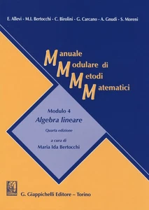 M. I. Bertocchi Manuale modulare di metodi matematici. M (Paperback) (US IMPORT) - Picture 1 of 2