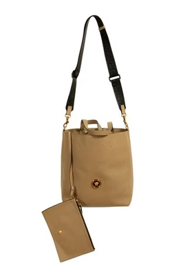 Versace Unisex 100% Cuero Texturizado Logo Medusa Bolso de Mano Bolso de Hombro Foto 1 de 4