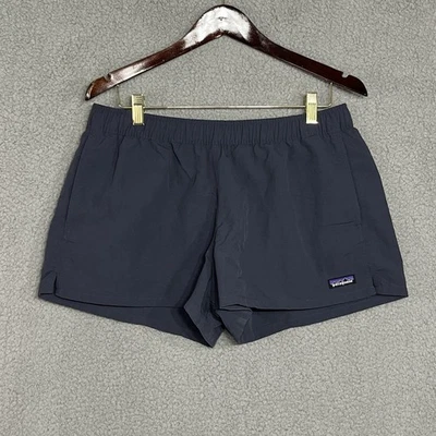 Patagonia Barely Baggies Shorts Womens L Blue 2.5" Lightweight Nylon Pockets - Image 1 of 4