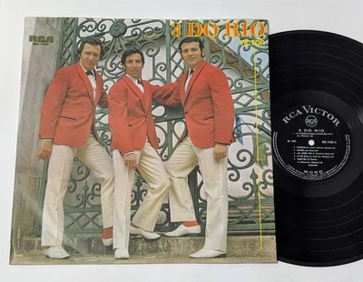 3 Do Rio - S/T BRAZIL 1st press Lp MONO 1968 MPB SAMBA JAZZ BOSSA - Image 1 of 2