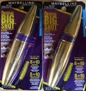 Maybelline 2-PACK Colossal BigShot Volumin' Mascara Waterproof 226 VERY BLACK - Picture 1 of 1