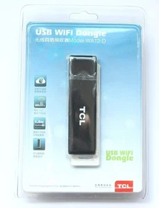 NEW TCL WA12-D 300M 802.11b/g/n USB Wireless Wi-Fi Card Adapter for Smart TV - Afbeelding 1 van 2