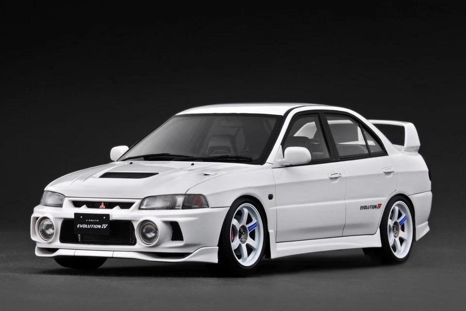 Ignition Model Mitsubishi LANCER EVOLUTION Ⅳ (CN9A) White 1/18. IG3782 - Imagen 1 de 3