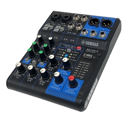 YAMAHA MG06 Analog Mixer Kostenloser Versand aus Japan - Bild 1 von 4