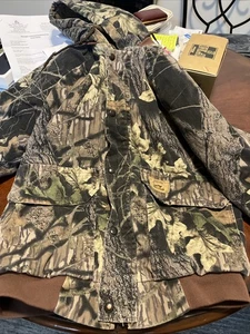 Vintage Duxbak Hooded Camo Jacket Medium 38-40 - Picture 1 of 11