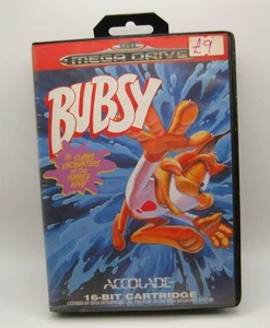 Bubsy in Claws Encounters 3rd Kind - Sega Mega Drive Game - Complete With Manual - Picture 1 of 6