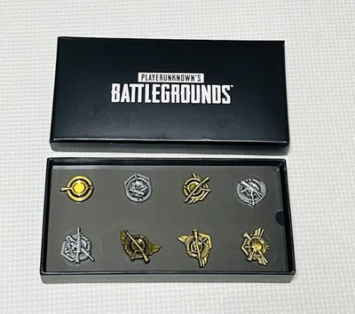 PUBG Pin Insignia Colección Set Oficial PlayerUnknown’s Battlegrounds Limited Foto 1 de 2