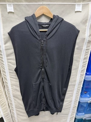Balmain XL Sleeveless Zip Up Hoodie Rare Archive Piece Early Olivier Rousteing - Image 1 of 4