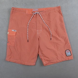 Bañador Shorts Vintage Kanvas by Katin Naranja Talla 33 Hecho en EE. UU. - Imagen 1 de 10