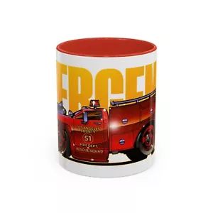 EMERGENCY SQUAD 51 Paramedic Truck Concept Art Coffee Mug 11oz - Picture 1 of 17