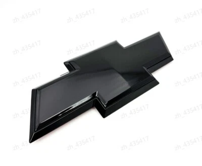 Black Rear Tailgate Bowtie Emblem Badge For 07-14 Silverado 1500 2500H avalanche - Image 1 of 4