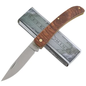 Rite Edge Rosewood Rite Miner Sodbuster Folding Pocket Knife - Picture 1 of 2