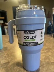Reduce Slim Cold1 Tumbler - Straw, Lid & Handle. Insulated Stainless Steel 40oz - Picture 1 of 2