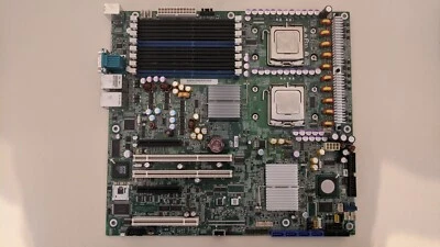 Intel S5000VSA Dual LGA771 Server Board + Dual Intel Xeon E5405 2 GHz + 16GB RAM - Image 1 of 4
