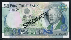 Ireland Northern 1998, Specimen 50 Pounds, P138as, UNC - Picture 1 of 2