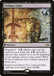 MTG Modern Horizons 2 - Profane Tutor Magic the Gathering NM-MINT PACK FRESH - Picture 1 of 1
