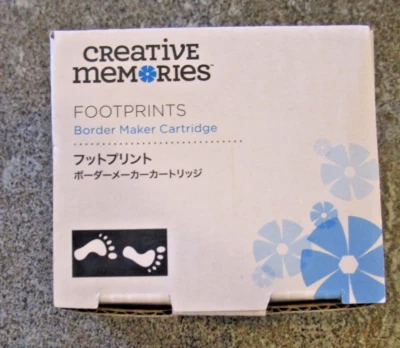 Creative Memories Footprints BORDER MAKER CARTRIDGE BMC 2017 - Image 1 of 2