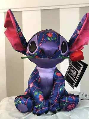 Pelúcia genuína Stitch Crashes Disney 32cm Beauty and the Beast edição limitada - Imagem 1 de 4