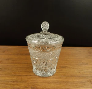 Imperial Glas klar Cape Cod Deckelglas - Bild 1 von 10