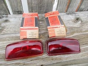 1942 PLYMOUTH GLASS TAILLIGHT LENSES - Bild 1 von 4