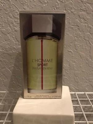 Yves Saint Laurent Men's L'homme Sport Cologne 6.7oz/200ml EDT Spray SEALED NEW - Image 1 of 3