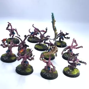 Pink Horrors of Tzeentch Chaos - Warhammer Age of Sigmar Painted C1409 - Picture 1 of 3