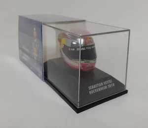 MINICHAMPS 1:8 Model Die Cast Helmet Formula 1 Vettel 2010 Modeling Static - Picture 1 of 2