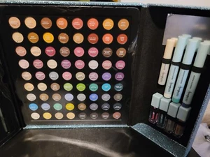 ULTA 89 Piece SOCIAL BUTTERFLY EDITION Blue Sparkle Makeup Palette Gift Set - Picture 1 of 8